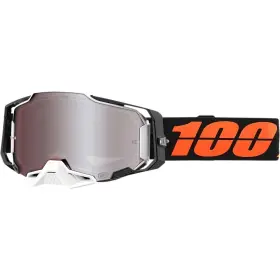 50003-00002 100% Armega Blacktail Goggles Osfm Black/orange / Silver Hiper Lens