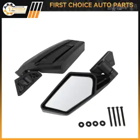 1st167464choice 1stchoice-autoparts 2pcs Racing Side Rear View Mirrors For Can-am Maverick X3 Max Turbo R 2017-2021