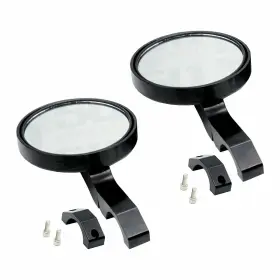 Utv-6025-198 50 Caliber Racing Billet Clamp On Universal Sand Rail And Utv 5 Inch Side Mirror Kit For 2.0 Roll Cage