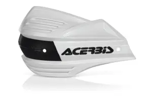 2393480002 Acerbis X-factor Handguard Replacement Shields White