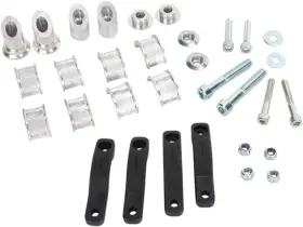 2404249999 Acerbis Tri Fit Steel Handlebar Mount Kit For Handguards