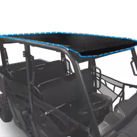 Ta1218 Aftermarket 2 Pcs Hard Top Roof Fit Polaris Ranger 570 Crew Mid-size 2015-2019 4 Seat