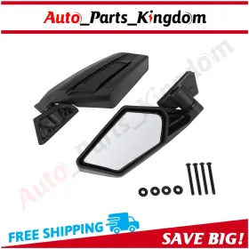 12641844 Apking 2pcs For Can-am Maverick X3 Max Turbo R 2017-2021 Racing Side Rear View Mirrors