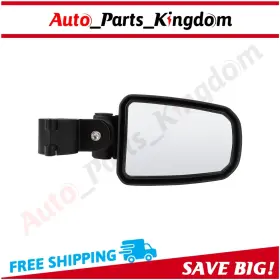 12641846 Apking For Polairs Rzr 1000 Pair 1.75 Inch Roll Bar Cage Utv Offroad Side Rear View Mirrors