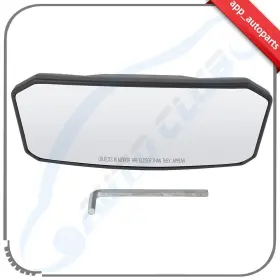 Aup167468987pps App Autoparts Utv Atv Rearview Racing Center Mirror For 17-21 Can Am Maverick X3 Max Turbo R