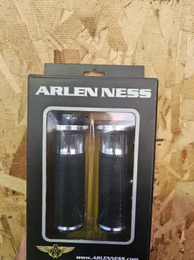 07-328 Arlen Ness Harley Davidson Motorcycle 1 Inch Hand Grips And Throttle Tube Z