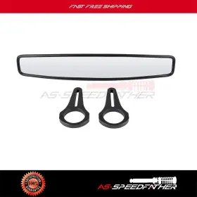 As16745901as As Speedfather Utv Rear View Center Mirror 1.75 Inch Roll Bar For Polaris Xp 900 1000 Rzr 800