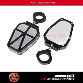 As16746301as As Speedfather Aluminium Alloy 1.75 Inch Bar Utv Offroad Side View Mirror For Polairs Rzr 1000 Xp