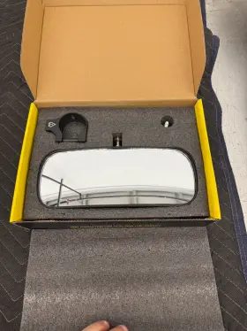 Rvm-u-ste-1.875 Assault Industries V2 Stealth Convex Rear View Mirror 1.875 Mount