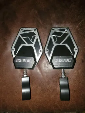 Svm-u-b2 Assault Industries B2 Universal Side View Mirrors - 1.75 Clamps Included