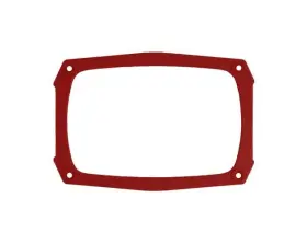 Atv-tek 793573567246 Clearview Utv Side Mirror Replacement Frame Red