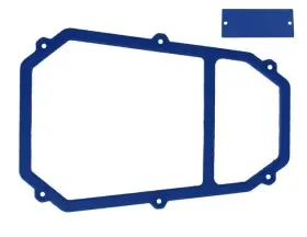 Es2-blue Atv-tek Elite Series 2 Utv Side Mirror Replacement Frame Blue