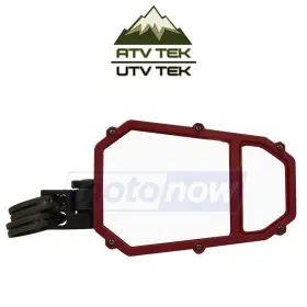 Es2-red Atv-tek Elite Series 2 Side Mirror For Body Mirrors Mb