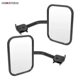 Adp11718501cp Autodayplus For 97-17 Jeep Wrangler Jk Jku Cj Tj Yj Mirrors Door L&r Side