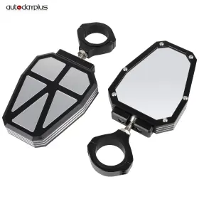 Adp16746301s Autodayplus Offroad Side View Mirror Aluminium Alloy 1.75 Inch Utv For Polairs Rzr 1000 Xp Rhino