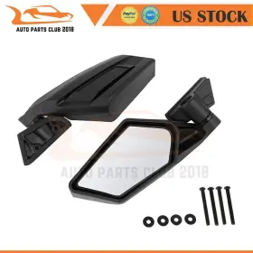 Autopartsclub2018 Ap167464a1c18 Racing Rear View Side Mirrors For Can Am Maverick X3 Xrs Xds Max 2017-2019 Utv