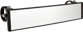 Axix 814628021985 12 Inch Panoramic Rearview Mirror With 0.5 Arms Black