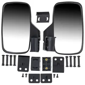 693-3560-30 Bad Dawg Accessories Breakaway Side View Mirror For Polaris Profile Cage Bar