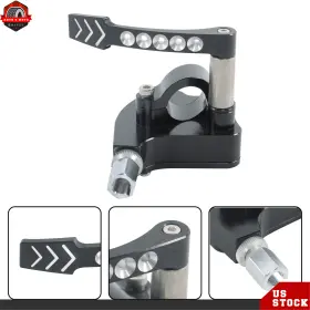 La1034949cm Berliii For Yamaha Banshee Yfz Raptor Billet Thumb Throttle 350 660 700 Black Atv