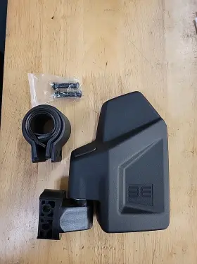 Bvl-1875 Beveled Engineering New Utv Mirror -left Drivers Side Only- Mount Hardware Incl