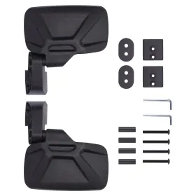 2889241 Bfo Door Mounted Side View Mirrors For Polaris Ranger Crew 1000 2020-2022 2023 2024