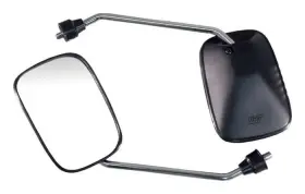 Mru64531 Bike It Open Box Bike-it Universal Black 8mm Handlebar Mount Mirrors