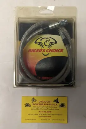 O35926 Bikers Choice Nib 26 Inch Clr Coated Break Hose