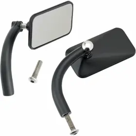 6502-200-102 Biltwell Inc. Rectangular Perch Mount Utility Mirror - Black