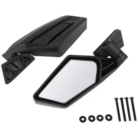 Ecp1674640401cbd Brakemotorparts 2pcs Racing Side Rear View Mirrors For Can-am Maverick X3 Max Turbo R 2017-2021