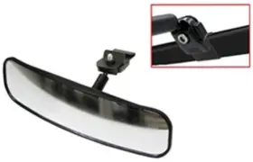At-12583 Bronco Wide Angle Rear View Mirror Polaris Pro-fit Roll Cage 33 X 8.8cm 125404