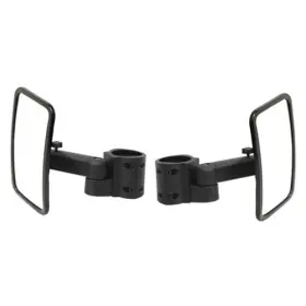 At-12584 Bronco Atv Universal Clamp-on Utv Side View Mirrors 1.5 Inch To 2 Roll Bar