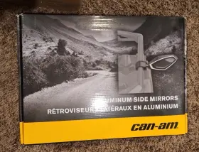 15007363 Brp Brm Can-am Aluminum Side Mirrors Kit Maverick R Oem