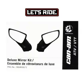 715001384 Brp New Can-am G2 Deluxe Mirror Kit