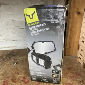 Mi-081 Bully The Brand Atv Utv Side Mirrors With Led Light -
