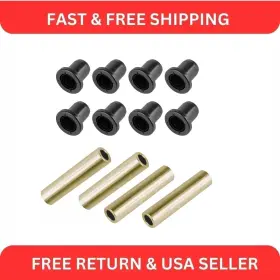Za109 Caltric Zp106 4 8 Front Lower Inner A-arm Pivot Shaft And Bushings For Polaris Ranger 800 2014