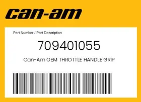 709401055 Can-am Genuine Throttle Handle Grip -