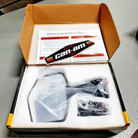 715002459 Can-am Oem Defender Side Mirror Kit - Sold In Pairs X 2