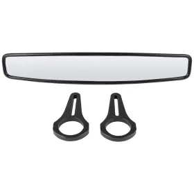 Car1674590ma Carma For Polaris Rzr 800 1000 Xp 900 S Wide Rear View Mirrors With 1.75 Inch Clamp Utv