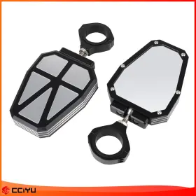 Ze1091099816746301g Cciyu Utv Side Mirror Set Aluminum 1.75 Inch Clamp For Can-am Polaris Ranger Rzr 900 1000