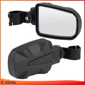 Ze986910016746601g Cciyu Offroad Utv 1.75 Inch Clamp Rear View Mirror For Polaris Rzr 800-1000s Xp Kawasaki