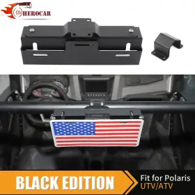 09118vasqw251casw5215 Cherocar License Plate Frame Holder Accessories For Polaris Can Am Trail Utv