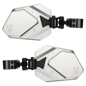 10010-008-000 Chupacabra Offroad Cuero Pro Silver Pair 1.5 Inch Clamp Baja Squadron Wide Amber