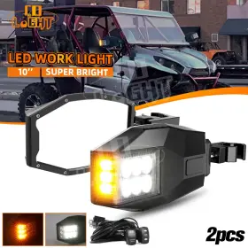 Svm-003 Colight Svm-003#krx Atv Seeker Side View Mirrors Turn Light For Kawasaki Teryx Krx 1000 2020 Wire