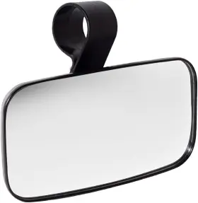 58187 Coolboyer 1pcs Utv 1.5 1.75 2 Clamp Side Center Wide Rearview Mirror Road Large Black