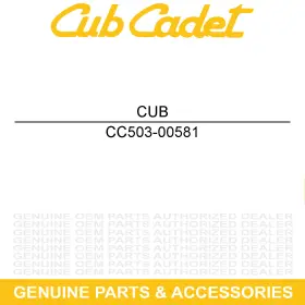 503-00581 Cub Cadet Mirror Assembly Left Side Challenger Cx750 Cx700 Cx500 Crew