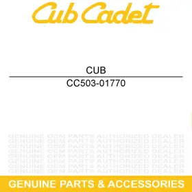 503-01770 Cub Cadet Rearview Mirror Kit Left Challenger Mx750 Mx550 Eps 750 550