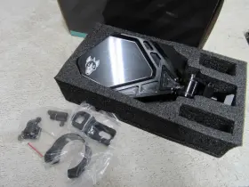 10010-001-200 Cuero Pro Right Mirror Utv Black 2.0 Oem #103