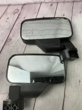 Dna-mpmru003 Dna Motoring For Universal Roll Cage Bar Mount Utv Convex Glass Side View Mirrors With Clamps