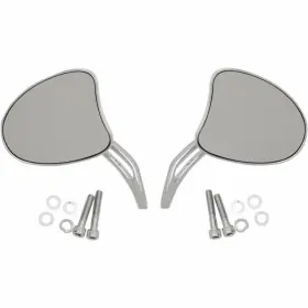 Xf-2-0640-1097 Drag Specialties Tapered Mirrors With Slotted Stems - 4-3/4 Inch L
