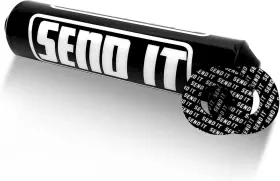 Dubbs Hardware 769055288541 Send It Handlebar Pad With Free Grip Donuts - Universal Fit For Round Black